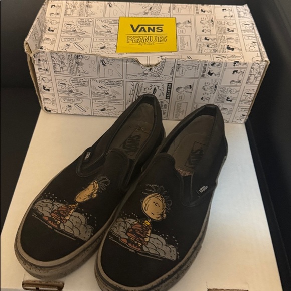 Vans X Peanuts Pig-Pen Slip On Sneaker Loafers with BOX - Picture 7 of 9